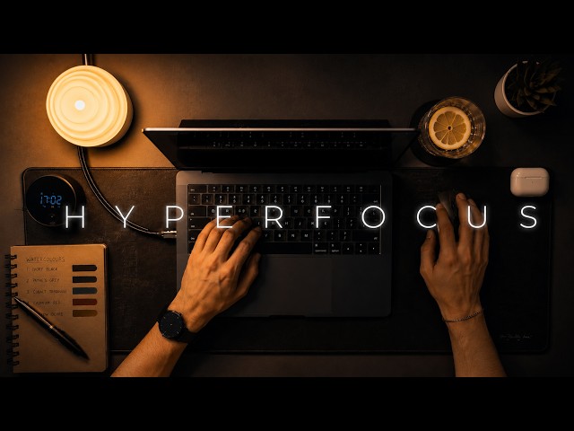 Hyperfocus Music | 90 Min Focus Sprint (25/5) | Deep Work & Flow State