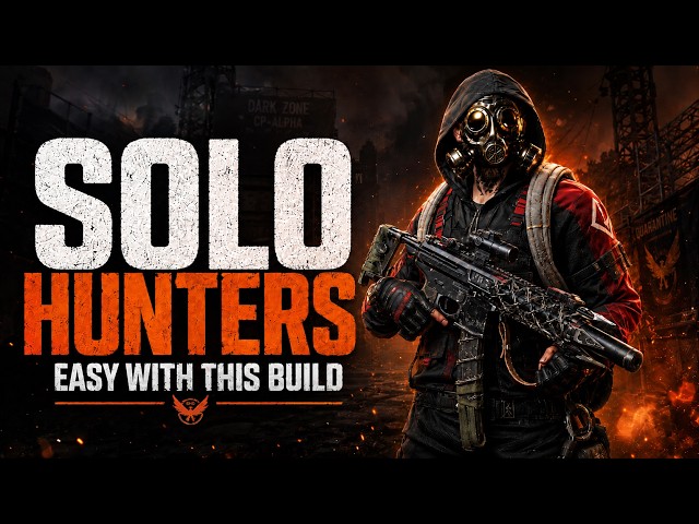This PvE Dark Zone Build DESTROYS Hunters SOLO EASY! (The Division 2)
