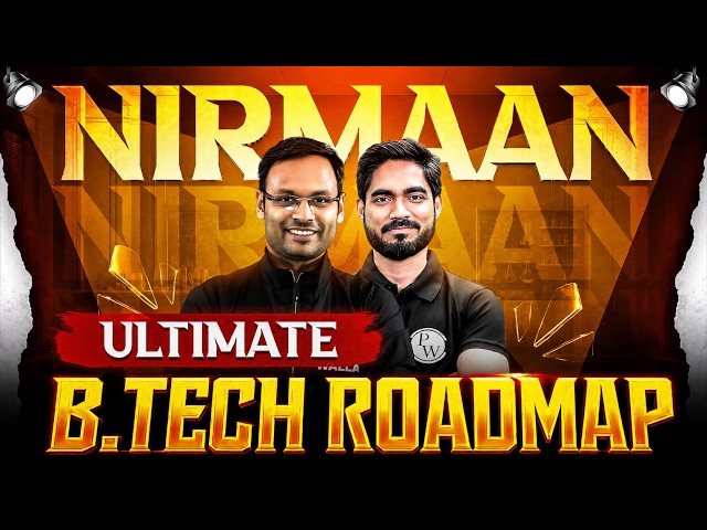 B.Tech Ultimate Roadmap 2026 | Skills, AI, Projects, Internships & Placement Strategy