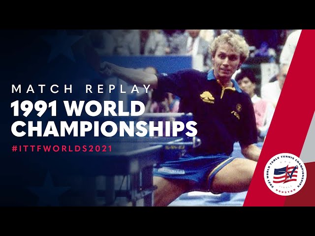 1991 World Champs FULL match replay! | Persson VS Waldner