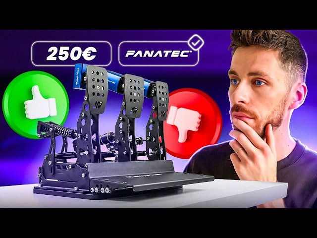 ¿El mejor pedal simracing por menos de 250€? Test Simnet SP Pro sobre base Fanatec 👀