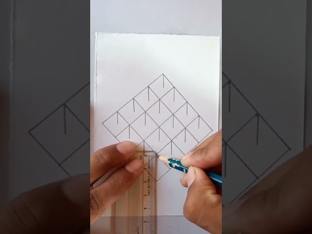#geometrical #drawing #tutorial #viral #shorts #satisfying #pencildrawing #ytvideo #youtubeshorts