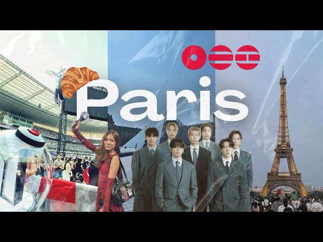 Quick Solo Trip to Paris | BTS Concert Vlog 