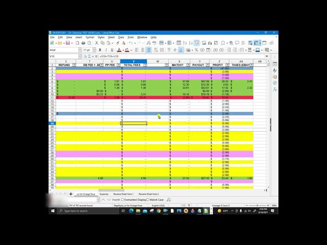 Free Inventory Spreadsheet | How To Filter & Sort Spreadsheet Data | Open Source Libre Office