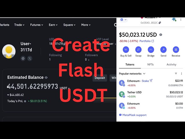 How to Create Flash USDT on Binance Tradable in Just 5 Minutes!