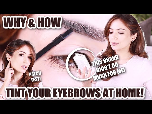 Beginners Eye Brow Tinting Tutorial | DIY Eyebrow Tinting At Home