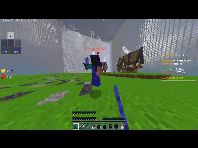 Cuando aprendes a pvpear en HolyHCF ||KirboGB_||