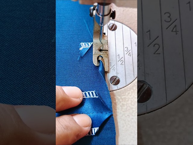 Sewing tips when using the rolled hemming foot #sewing #hemming #hemmingfoot #sewingforbeginners