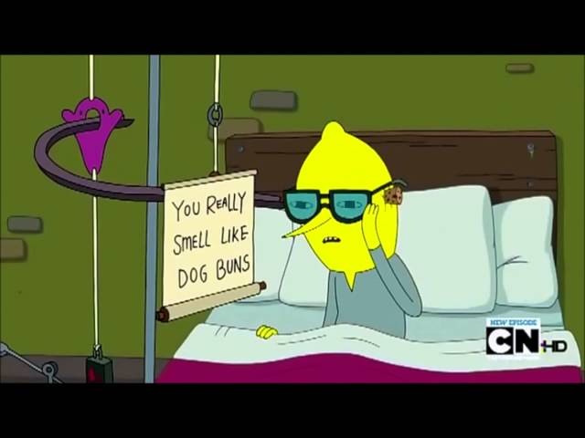 Lemongrab - You really smell like dog buns