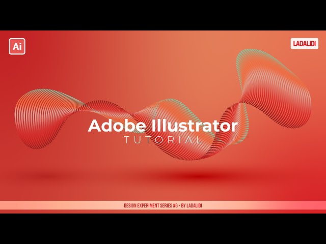 Create 3D Abstract Motion Lines in Adobe Illustrator | Envelope Distort Tutorial