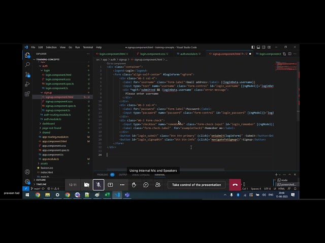 Angular - Reactive Forms