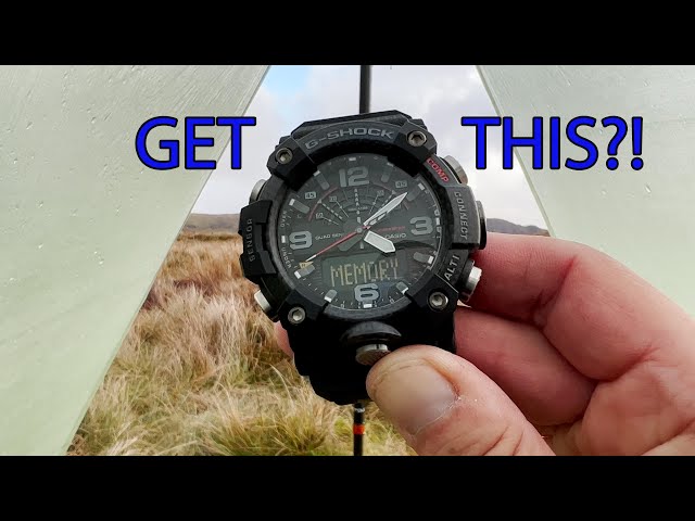 Why you should get the GG B100 and not the Casio Mudmaster GWG 2000
