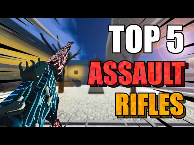 Top 5 *BEST* Assault Rifles | Phantom Forces Roblox 2026