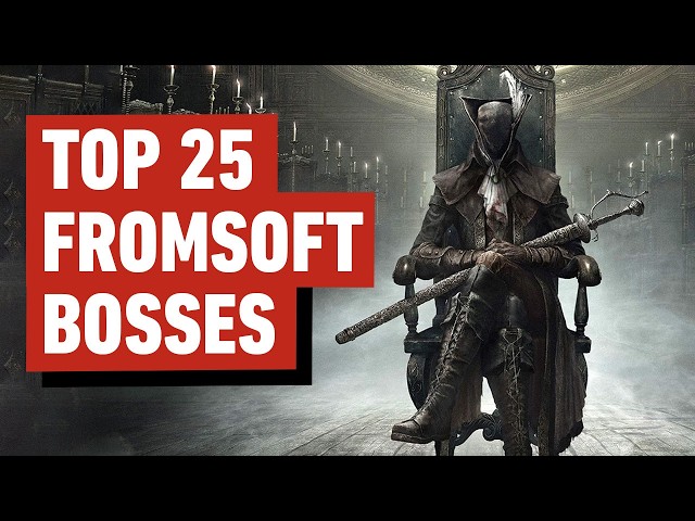 The 25 Best FromSoftware Bosses - Elden Ring, Dark Souls, Bloodborne, Sekiro & Demon's Souls