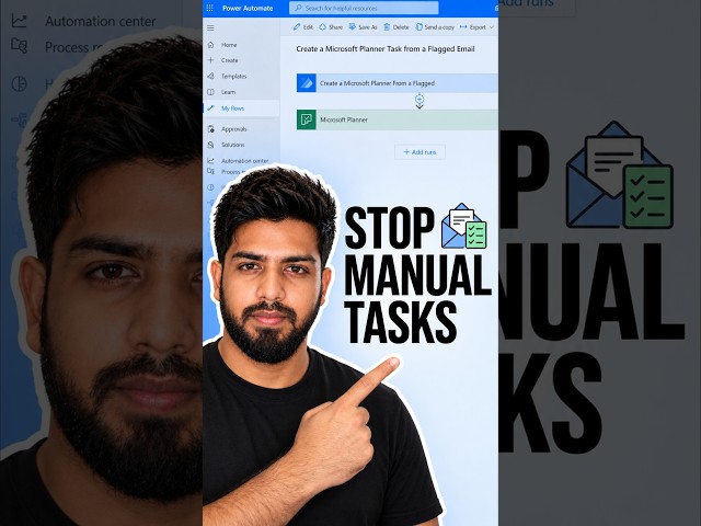 Power Automate Example - Automate task creation