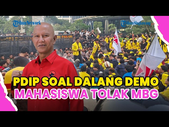 ®️🔴 PDIP DENIES ALLEGATIONS OF ORCHESTRATING STUDENT PROTESTS AGAINST MBG PROGRAM IN JAKARTA❗