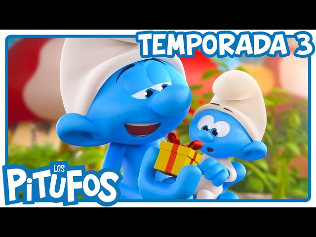 Los Pitufos caracol • Los Pitufos 3D • Dibujos animados para niños