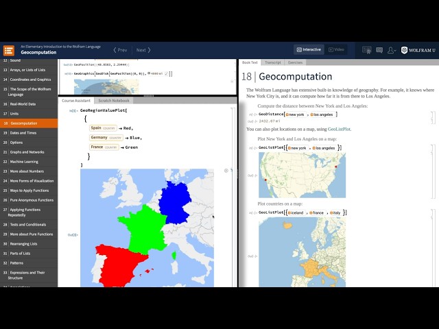 Wolfram U AI Assistant for Interactive Courses