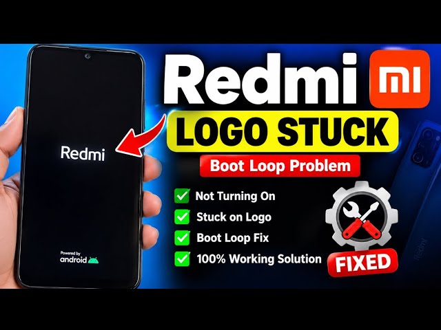 Redmi Logo Stuck Problem Fix | Redmi Boot Loop Solution | 100% Working Method