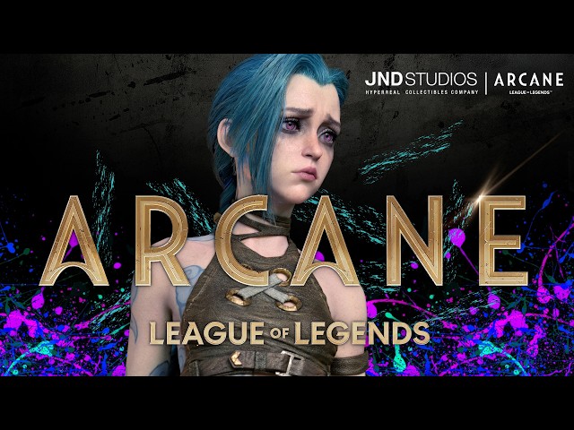 [JND Studios] JINX of Arcane: League of Legends 1:3 scale Promotional Video Revealed!