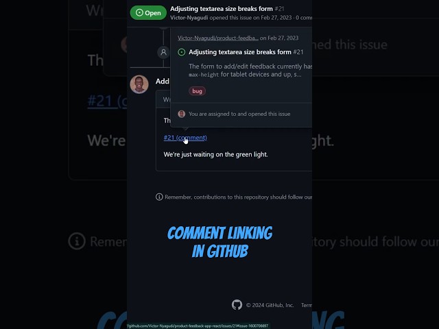 Comment Linking in GitHub Explained