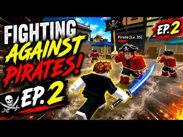 Fighting against pirates in blox fruit 🍑||ROBLOX|| ||EP 2||