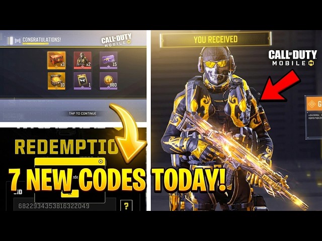 *NEW* ALL WORKING NEW REDEEM CODES FOR CALL OF DUTY MOBILE AUGUST 2026 | COD MOBILE WORKING CODES