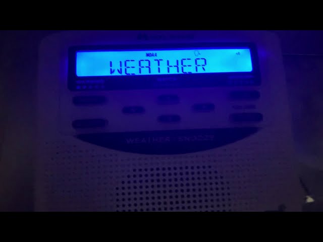 Amber alert On NOAA Weather Radio (first catch)