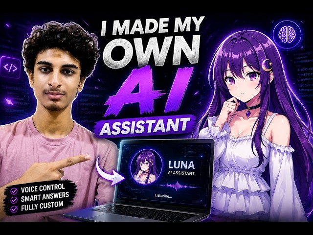 I BUILT MY OWN AI FROM SCRATCH 🤯 — IT ACTUALLY WORKS!