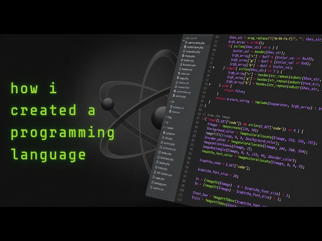 How i created a programming language
