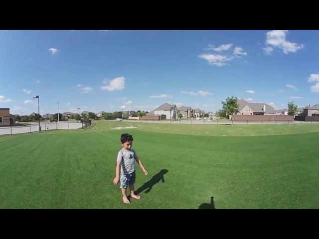 Experimental 360* video test. Soccer and Summer, always a good mix!