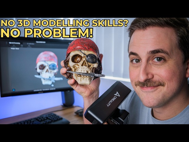 3D Scanning for 3D Printing – Repair, Create, Sell (Creality Otter Lite)