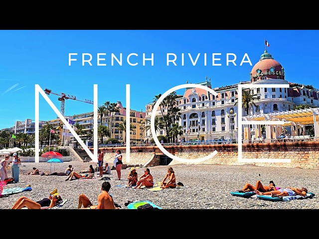 [4K] NICE 🌍 FRANCE 🇫🇷 | French Riviera Côte d'Azur 🌴WALKING TOUR June, 2026