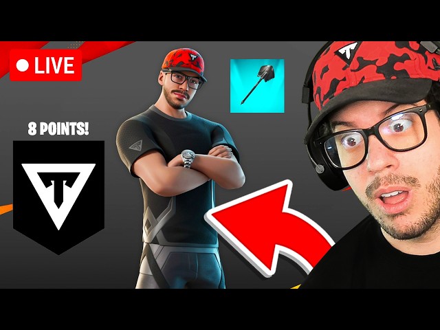 🔴 LIVE! - WINNING my *ICON CUP* in FORTNITE! (8 POINTS = LOBBY BANNER)
