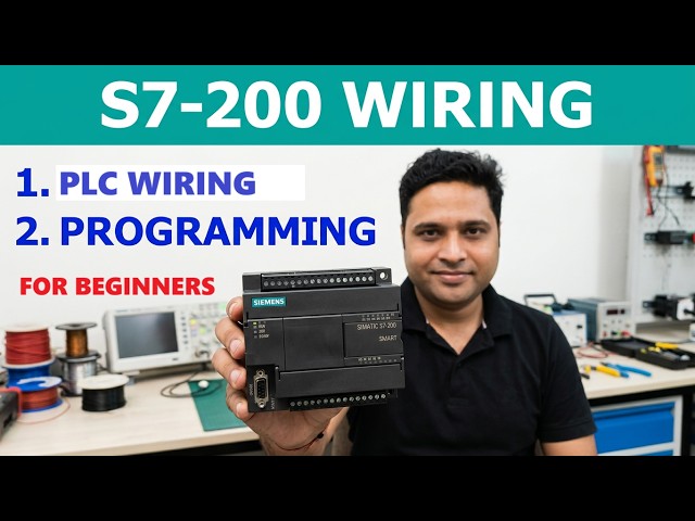 Siemens S7-200 SMART PLC Tutorial for Beginners & New Engineers