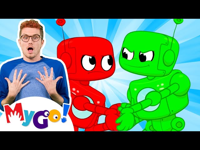 Morphle VS Orphle | MyGo! Sign Language For Kids | Morphle TV | ASL [CC]