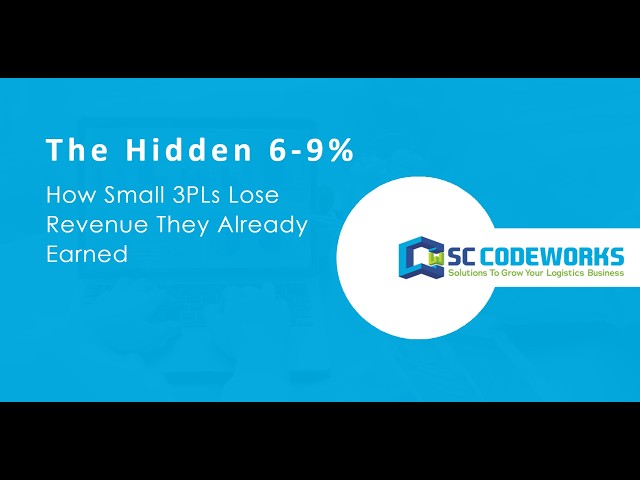 The Hidden 6-9%: How Small 3PLs Lose Revenue They Already Earned