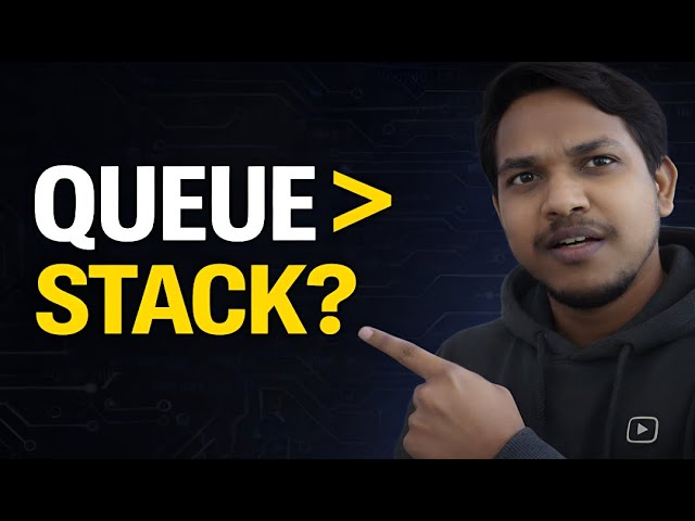 Why Queue is Better Than Stack? 🤔 | Interview Favorite Question