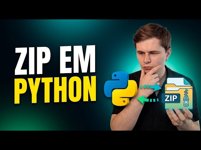 Como Compactar e Extrair Arquivos com Python Passo a Passo (Módulo Zipfile)