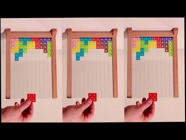 Unusual Tetris play ASMR