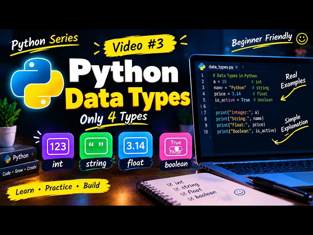 03.Data types for beginners in python - tamil