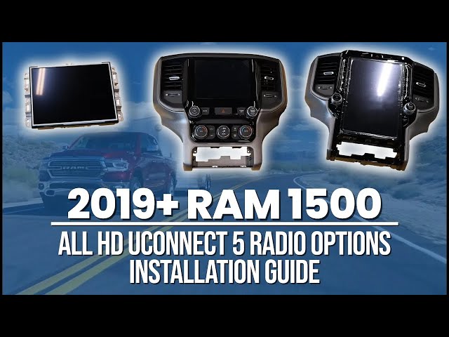 2019+ Ram 1500 & HD UConnect 5 Wireless Apple Carplay & Android Auto - Installation Guide
