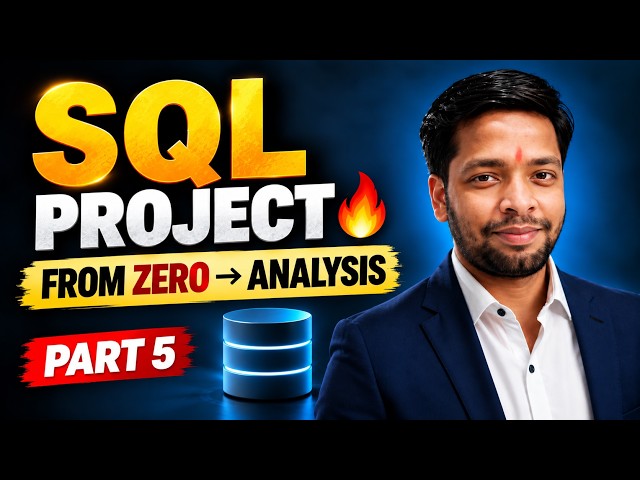 SQL End to End Data Project | E-Commerce Analytics Queries | Part 5