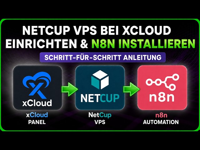 Self-Host n8n for under €5/Month (xCloud & Netcup)