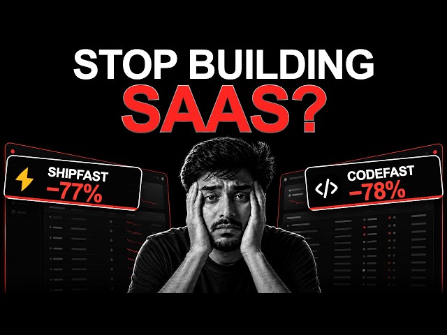SaaS Is Dead? The July 2026 Collapse, Explained!