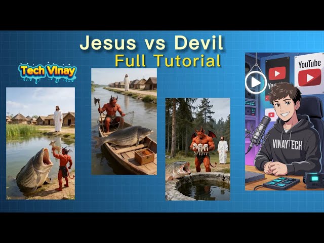 Jesus AI Video Kaise Banaye 😱 | Full Tutorial | Jesus viral shorts Jesus AI Reels Kaise Banaye 