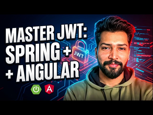 Angular + Spring Boot REST API + JWT Authentication | Full Stack Web Development