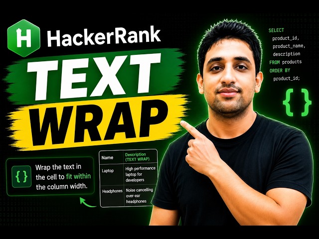 🔥 HackerRank Python Text Wrap | Easy Explained (Step-by-Step)
