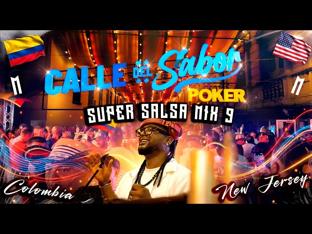 Super Salsa Mix Vol. 9 - La Calle Del Sabor, Cali - Barcode New Jersey - DJ Marlong Son
