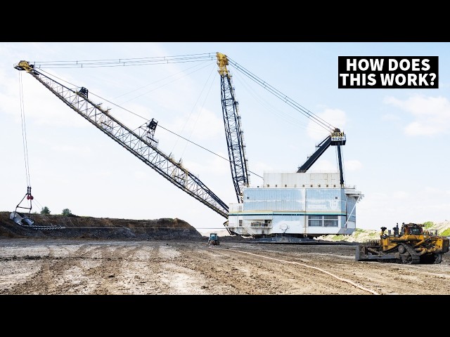 How Draglines Work (Inside One of the World's Largest Machines)